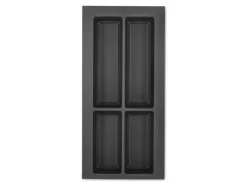 Online SOTECH Orga-Box VII Besteckeinsatz Basaltgrau 300 mm Höhe 50,5 mm mit Softtouch Oberfläche