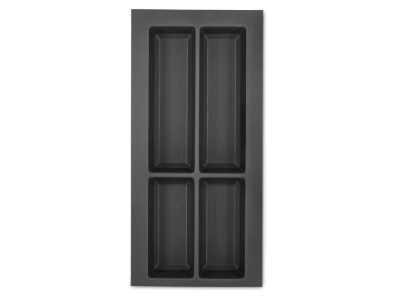 Online SOTECH Orga-Box VII Besteckeinsatz Basaltgrau 300 mm Höhe 50,5 mm mit Softtouch Oberfläche