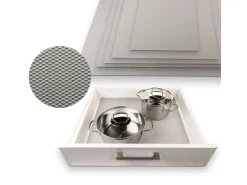 SOTECH Schubladenmatte Orga Grip Einlegematte 332 mm Silbergrau Für Blum Schublade< Küchenhelfer