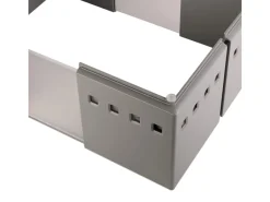 New SOTECH 1x Organisationsrahmen CuisioFlex 129 mm Höhe Stufenlos Verstellbar von 236 - 386 mm inkl. Anti-Rutsch-Füße
