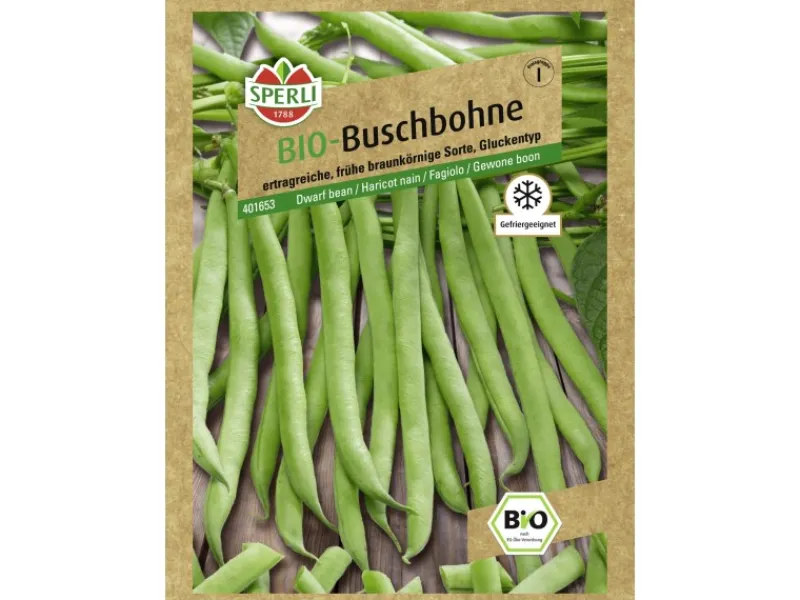 Sperli Buschbohne "Maxi" Bio< Gefrierschränke