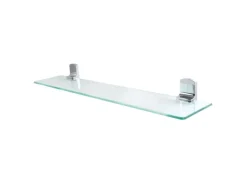 Spirella Glasregal Taku Antlantic 60 cm x 13,5 cm x 6 cm Chrom< Küchenregale