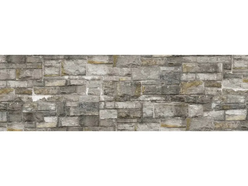Herde<Spritzschutz-Rückwand WandArt easy 200x58,5 cm Old CastleWall (D2103P BRIL) FSC®