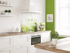 Best Spritzschutz-Rückwand WandArt easy 120 cm x 58,5 cm Grass (D4002P BRIL) FSC®
