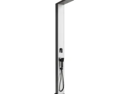 New Steinbach Solardusche Skyfall Chrome 16 x 59 x 220 cm