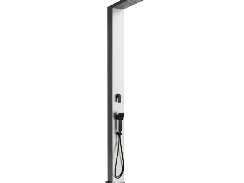New Steinbach Solardusche Skyfall Chrome 16 x 59 x 220 cm