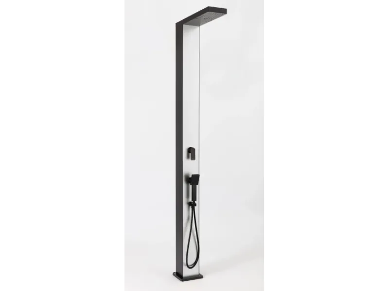 New Steinbach Solardusche Skyfall Chrome 16 x 59 x 220 cm