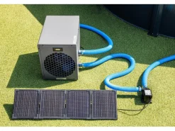 Steinbach Wassersysteme<Zirkulationspumpe mit PV-Panel