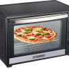 STEINBORG SB-3006 Backofen 60 Liter 2000 Watt Schwarz< Haushaltsgeräte