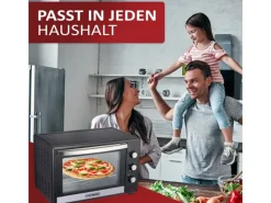 STEINBORG SB-3006 Backofen 60 Liter 2000 Watt Schwarz< Haushaltsgeräte