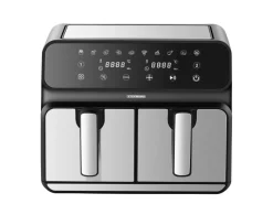 STEINBORG SB-3131 Dual Heißluftfritteuse 4+4 Liter 1700 Watt< Haushaltsgeräte
