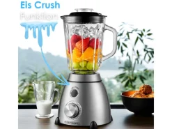 STEINBORG Haushaltsgeräte<SB-7010 Edelstahl Standmixer 1,5 Liter BPA-Frei 600 Watt