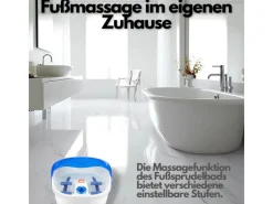 STEINBORG SB-1050 Fußsprudelbad mit Massagefunktion 3 Stufen 60 Watt< Haushaltsgeräte