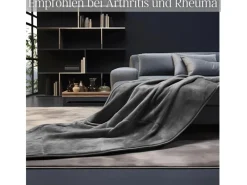 STEINBORG Haushaltsgeräte<SB-9522 Heizdecke mit Timer 9 Temperaturstufen 180x130 cm