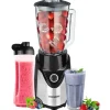Outlet STEINBORG SB-7030 Standmixer mit To-Go Becher Glaskrug BPA-Frei 500 Watt