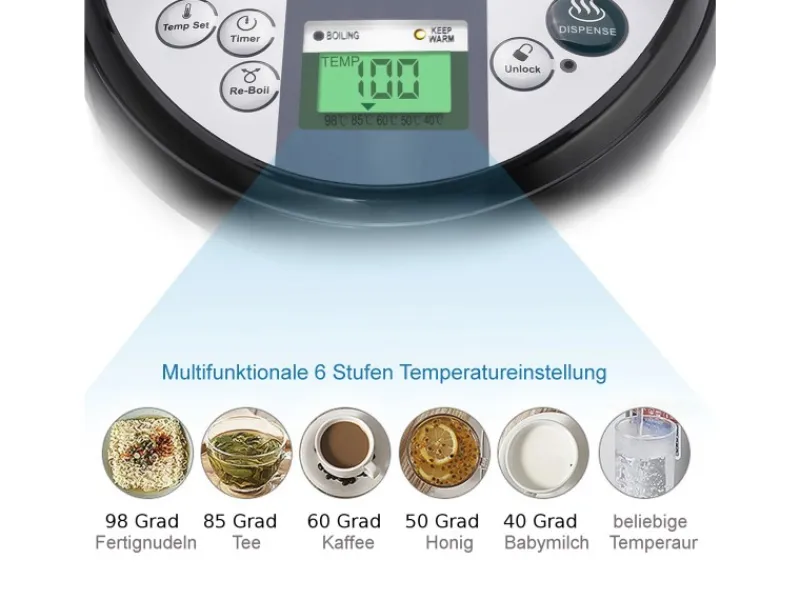 STEINBORG Haushaltsgeräte<SB-2015 Thermopot 5 Liter