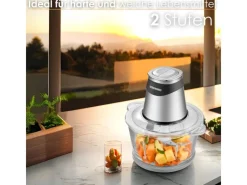 STEINBORG SB-2640 Zerkleinerer mit Glasbehälter Elektrisch 1,8L 500 Watt< Haushaltsgeräte