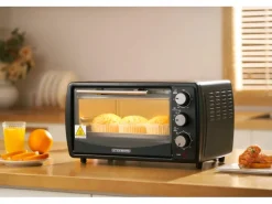 Clearance STEINBORG SB-3005S Minibackofen 13 Liter 1200 Watt Schwarz