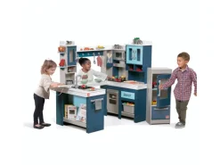 Step2 Spielküche Grand Walk In Wood Kitchen< Herde