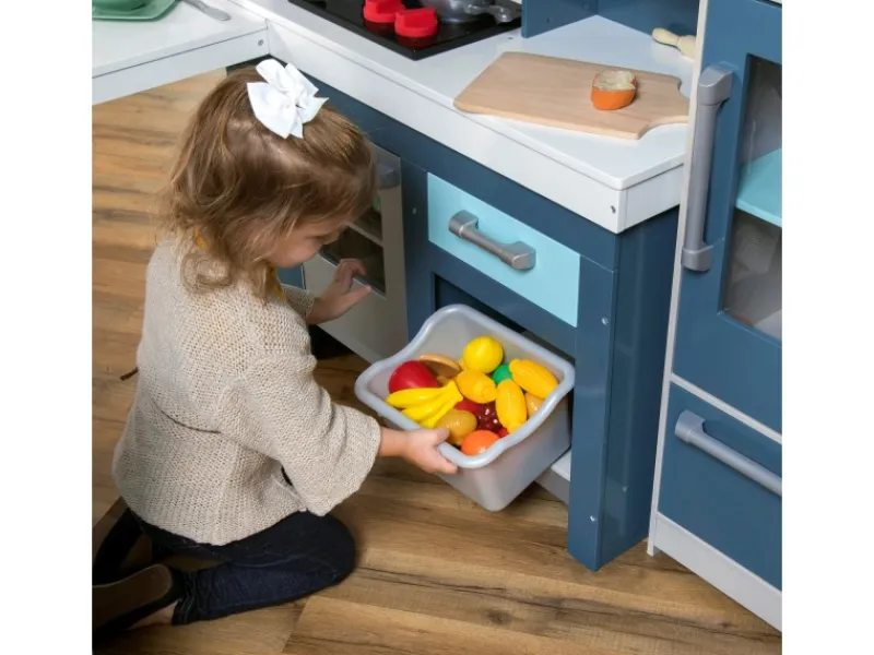 Step2 Spielküche Grand Walk In Wood Kitchen< Herde