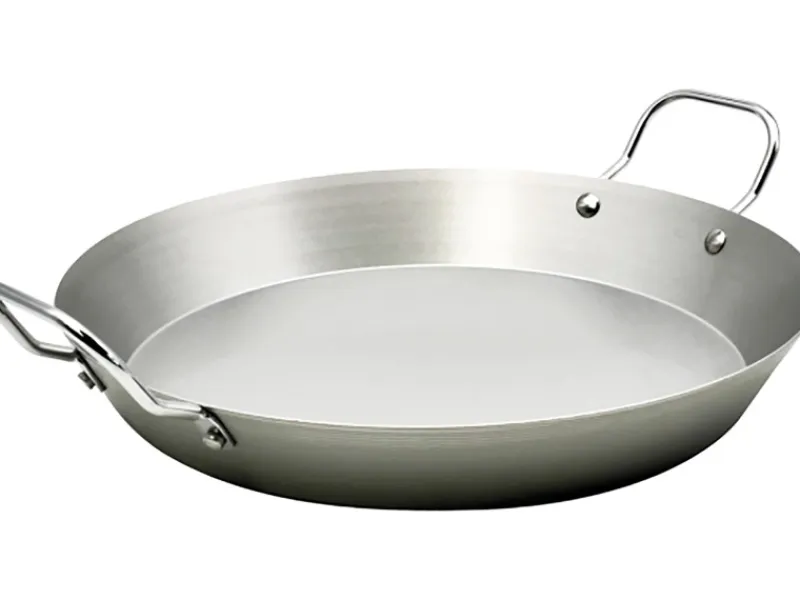 Steuber Pfannen|Kochfelder<Grillwok Ø 32 cm Silber