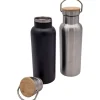 Steuber Trinkflasche mit Tragehenkel ca. 600 ml Edelstahlfarben< Küchenhelfer