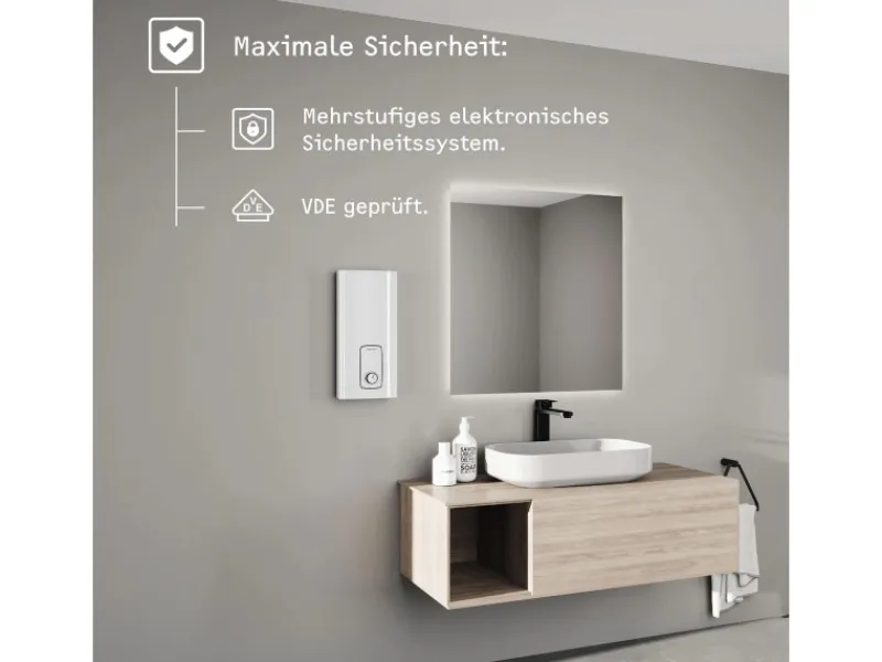 Stiebel Eltron Durchlauferhitzer<Elektronischer Durchlauferhitzer DHB ST TREND 18/21/24 kW Wählbar