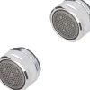 Discount Strahlregler Perlator ECO 8 Anti-Kalk M24 Verchromt 2 Stück