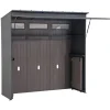 Sunjoy Gartenhaus Mambo für Outdoor Küche 94 cm x 220 cm Anthrazit< Küchenregale