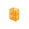 PROREGAL SuperSparSet 2 x Eurobehälter Bäcker- und Konditorenkasten HxBxT 42,1 x 40 x 60 85 Liter Gelb-Orange Brötchenkiste Sstapelbare Bäckerkiste< Vorratsdosen|Vorratsbehälter