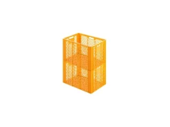 PROREGAL SuperSparSet 2 x Eurobehälter Bäcker- und Konditorenkasten HxBxT 42,1 x 40 x 60 85 Liter Gelb-Orange Brötchenkiste Sstapelbare Bäckerkiste< Vorratsdosen|Vorratsbehälter