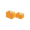 PROREGAL SuperSparSet 5 x Eurobehälter Bäcker- und Konditorenkasten HxBxT 17,1 x 40 x 60 33 Liter Gelb-Orange Brötchenkiste Sstapelbare Bäckerkiste< Vorratsdosen|Vorratsbehälter
