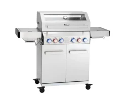 Best TAINO Platinum Yamara 4+2 Gasgrill Edelstahl 4 Brenner Sear-Burner Backburner