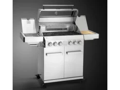 Best TAINO Platinum Yamara 4+2 Gasgrill Edelstahl 4 Brenner Sear-Burner Backburner