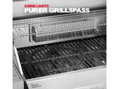 Best TAINO Platinum Yamara 4+2 Gasgrill Edelstahl 4 Brenner Sear-Burner Backburner