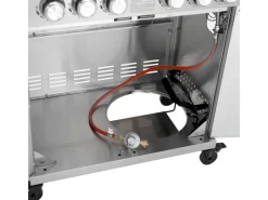 TAINO Platinum Yamara 4+2 Gasgrill Set mit Haube Edelstahl 4 Brenner Sear-Burner Backburner< Schneidebretter