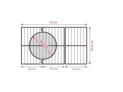 TAINO Platinum Yamara 4+2 Gasgrill Set mit Haube Edelstahl 4 Brenner Sear-Burner Backburner< Schneidebretter