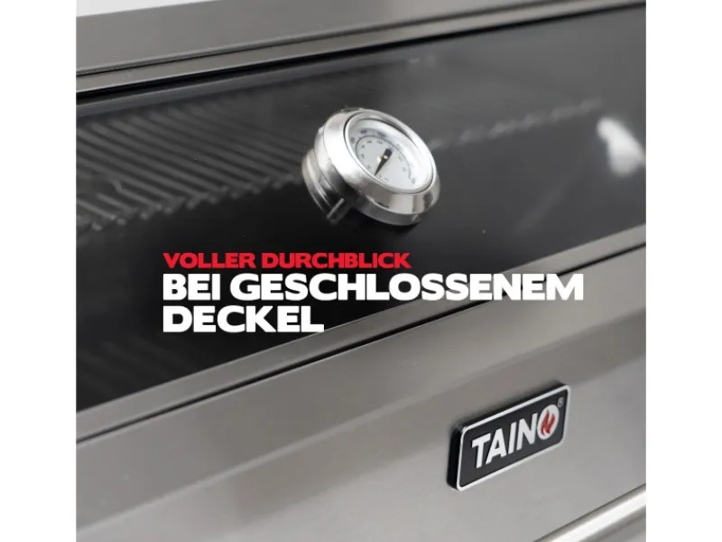 TAINO Schneidebretter<Platinum Yamara 6+2 Gasgrill Edelstahl 6 Brenner Sear-Burner Backburner