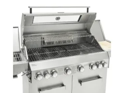 Outlet TAINO Platinum Yamara 6+2 Set Mit Haube Gasgrill Edelstahl 6 Brenner Sear-Burner Backburner
