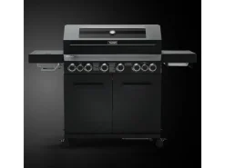 TAINO Schneidebretter<Platinum Yamara Dark 6+2 Gasgrill Stahl 6 Brenner Sear-Burner Backburner
