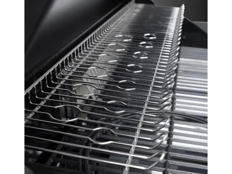 TAINO Schneidebretter<Platinum Yamara Dark 6+2 Gasgrill Stahl 6 Brenner Sear-Burner Backburner