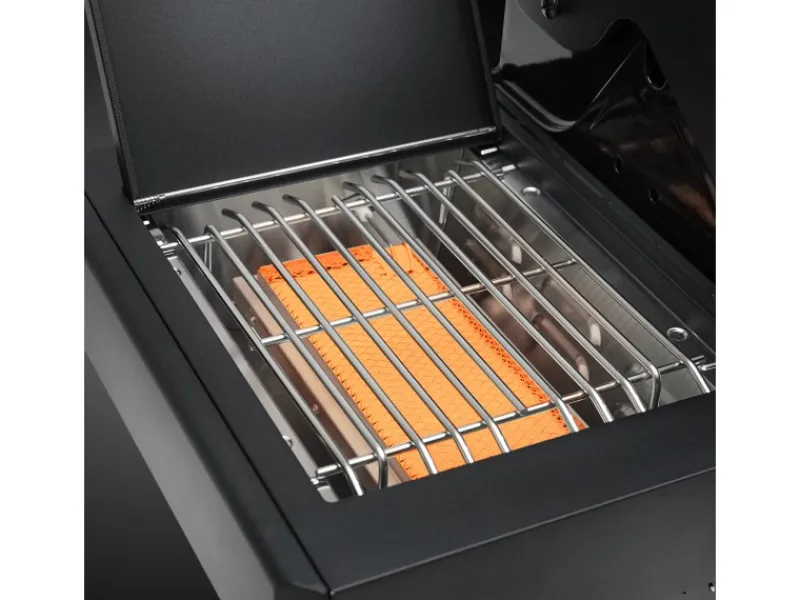 TAINO Schneidebretter<Platinum Yamara Dark 6+2 Gasgrill Stahl 6 Brenner Sear-Burner Backburner