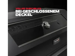 TAINO Schneidebretter<Platinum Yamara Dark 6+2 Gasgrill Stahl 6 Brenner Sear-Burner Backburner
