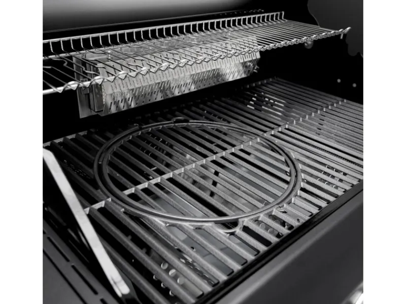 TAINO Schneidebretter<Platinum Yamara Dark 4+2 Gasgrill Stahl 4 Brenner Sear-Burner Backburner