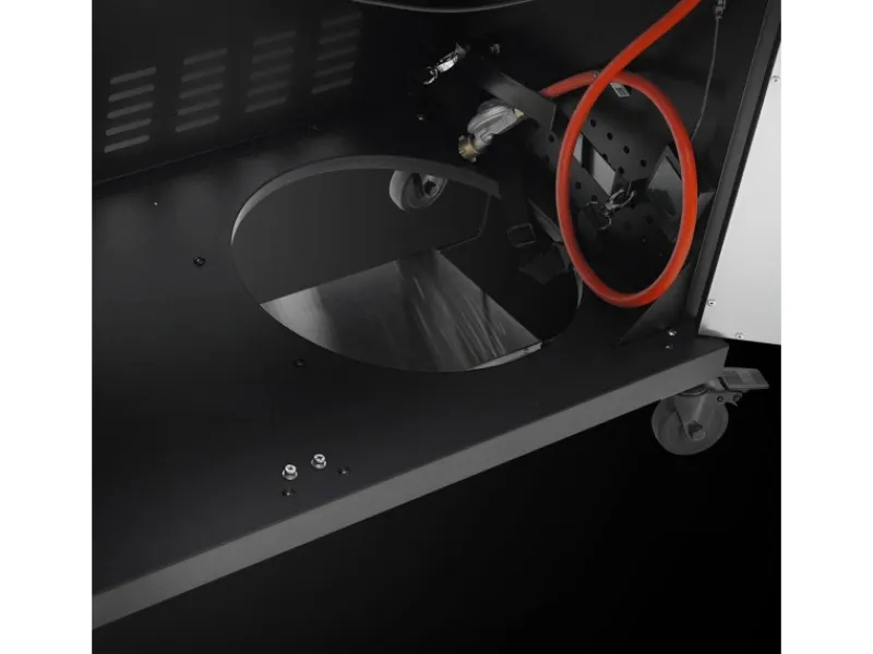 TAINO Schneidebretter<Platinum Yamara Dark 4+2 Gasgrill Stahl 4 Brenner Sear-Burner Backburner
