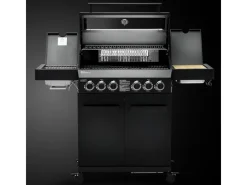 TAINO Schneidebretter<Platinum Yamara Dark 4+2 Gasgrill Stahl 4 Brenner Sear-Burner Backburner
