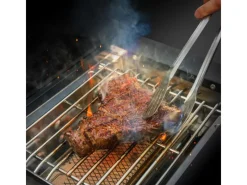 TAINO Schneidebretter<Platinum Yamara Dark 4+2 Gasgrill Stahl 4 Brenner Sear-Burner Backburner