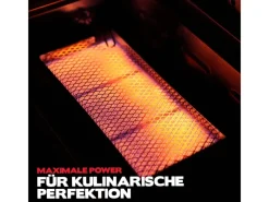 TAINO Schneidebretter<Platinum Yamara Dark 4+2 Gasgrill Stahl 4 Brenner Sear-Burner Backburner