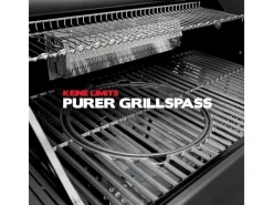 TAINO Schneidebretter<Platinum Yamara Dark 4+2 Gasgrill Stahl 4 Brenner Sear-Burner Backburner
