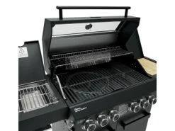 TAINO Platinum Yamara Dark 4+2 Set Mit Haube Gasgrill Stahl 4 Brenner Sear-Burner Backburner< Schneidebretter